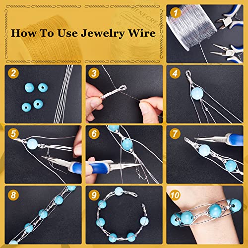 18 Gauge Jewelry Craft Aluminum Wire 492 Feet Bendable Metal Sculpting Wire for Craft Floral Model Skeleton Making (492 Foot)