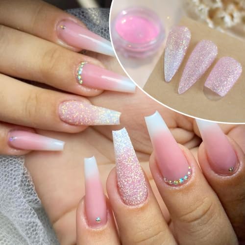 Sugar Glitter Powder for Nails (2 Ounce)