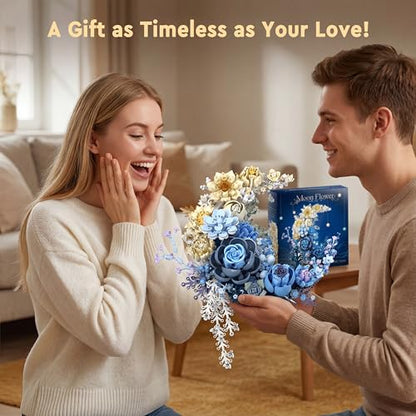 Blue Moon Flower Building Set (935 Count)