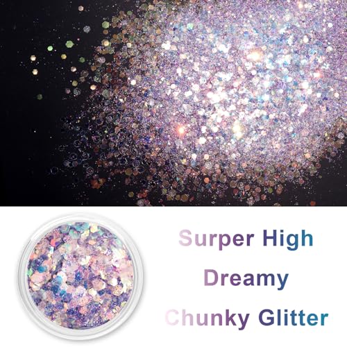 Opal Chunky Glitter