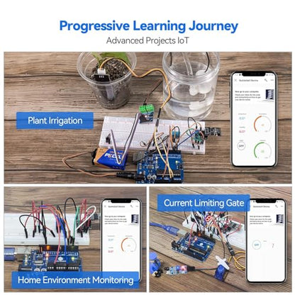 Ultimate Starter Kit Compatible with Arduino UNO IDE Scratch