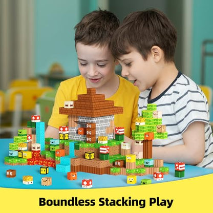 100PCS Magnetic Building Blocks for Boys Girls 3+