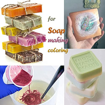 Mica Powder 30 Color Resin Pigment (4.23288 Ounce)