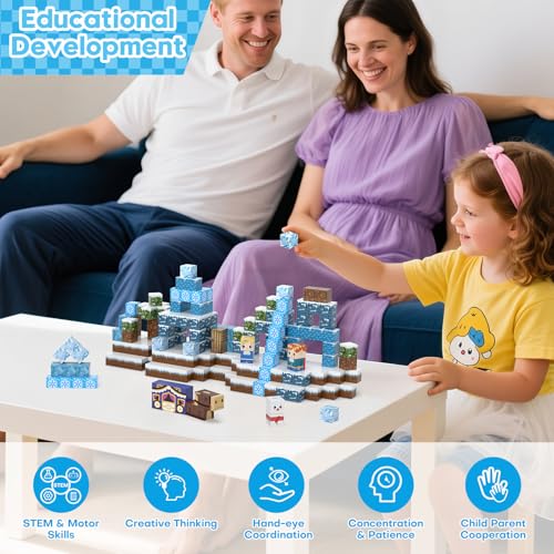 100pcs Magnetic Blocks
