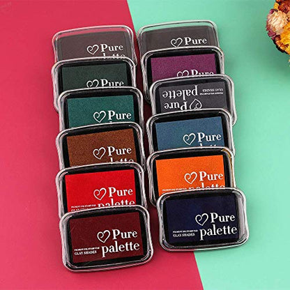 Ink Pad Set European Vintage Color Pigment Ink Pad