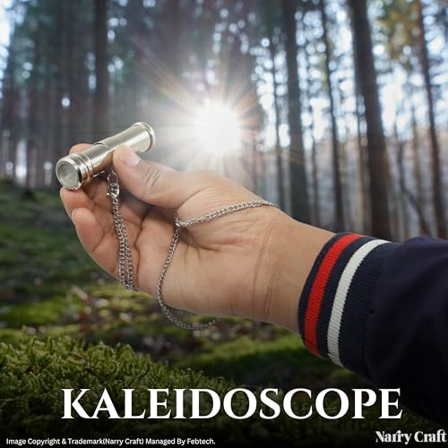 Brass Kaleidoscope with Wooden Box