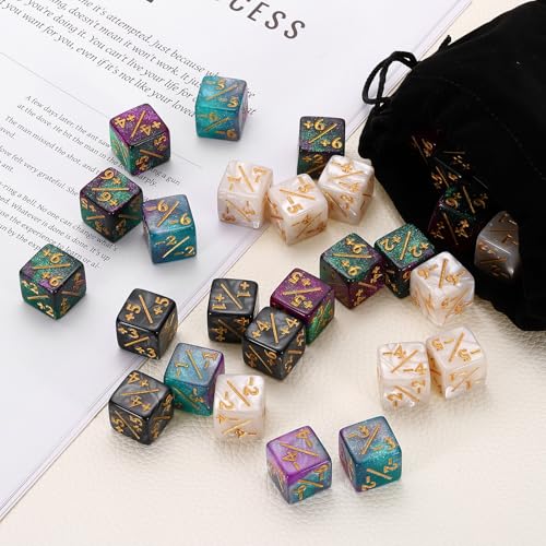 24Pcs Magic Dice Counters (24 Count)