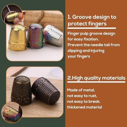 24 Pcs Thimbles Set (24 Count)