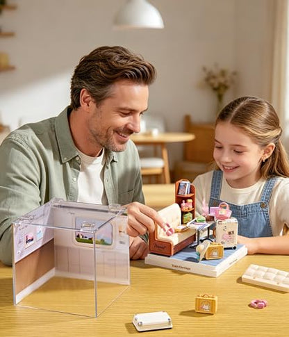 Train Carriage Super Miniature House Kit