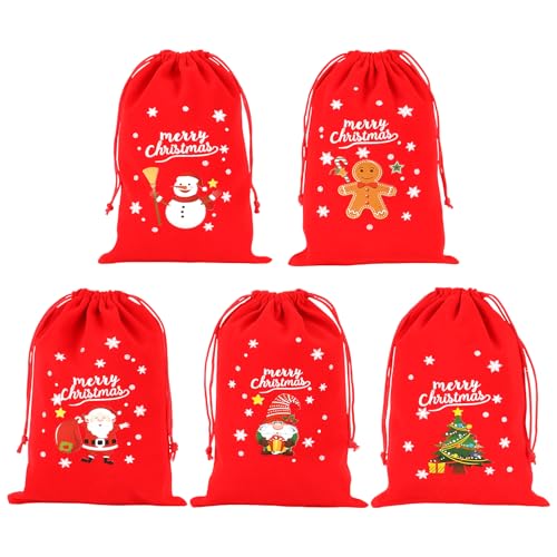 Christmas Gift Bags with Drawstring (15.5029 Ounce)