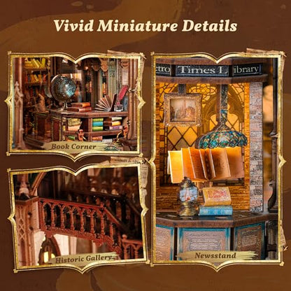 Magic Library Book Nook Kit