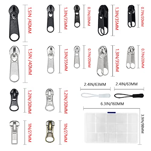 252Pcs Zipper Repair Kit (252 Count)