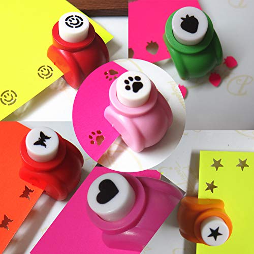12pcs Craft Hole Punch Shapes Set (12 Count)