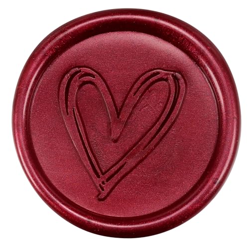 15Pcs Burgundy Glue Gun Sealing Wax Sticks for Wax Seal Stamp (15 Count)
