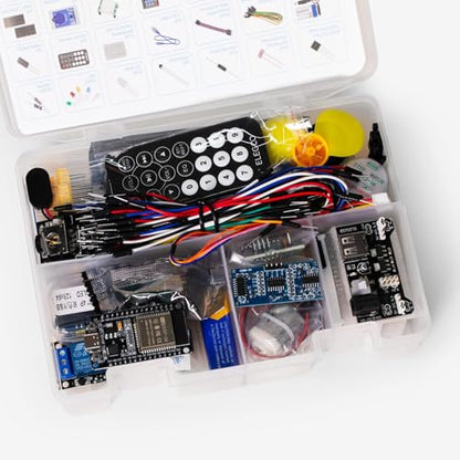 ESP 32 Super Starter Kit with Tutorial Compatible with Arduino IDE (35 Count)