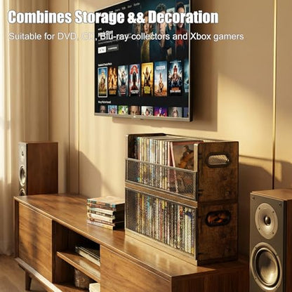 DVD Storage Rack 2 Pack (2 Count)