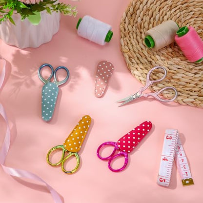 4 Pcs Small Embroidery Scissors (4 Count)