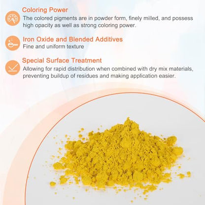 Iron Oxide Powder Concrete Pigment 800 Mesh 3.5oz (28.2 Ounce)