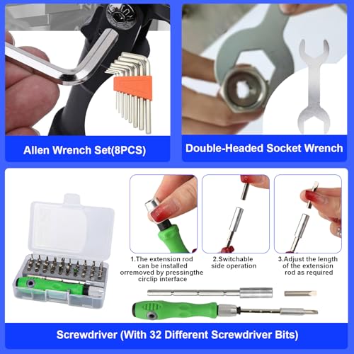 135PCS 3D Printer Tools Kit