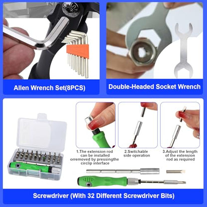 135PCS 3D Printer Tools Kit
