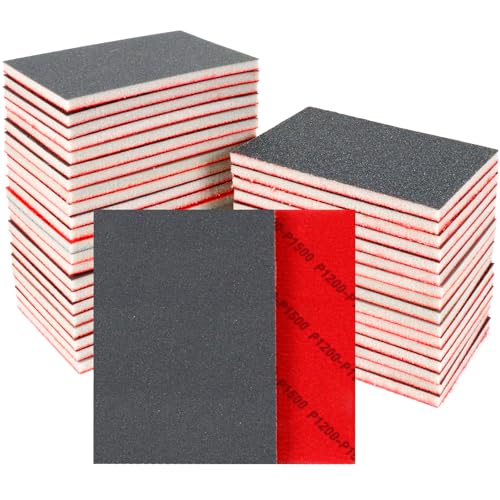 24 PCS Sanding Sponge Block 1200 (24 Count)