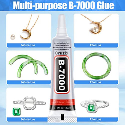 B 7000 Glue Clear for Rhinestone Crafts