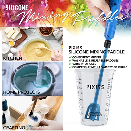 Epoxy Resin Mixer Silicone Paddles (12 Count)
