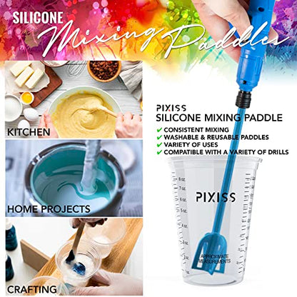Epoxy Resin Mixer Silicone Paddles (12 Count)
