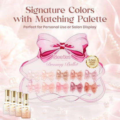 Beetles Nude Gel Nail Polish Set