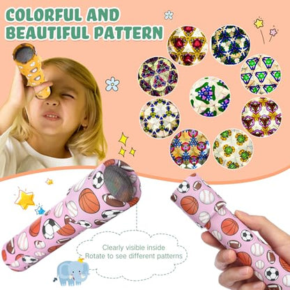 20 Pcs Classic Kaleidoscopes Educational Toys for Party Favors Fun Kaleidoscope Toy for Stock Stuffers Bag Fillers Birthday Party School Classroom Prizes (20 Count)