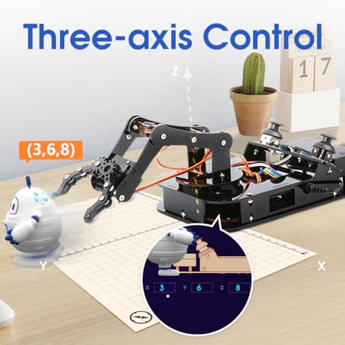 4 DOF ESP32 Robotic Arm Kit for Kids 8