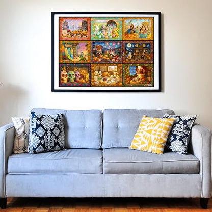 Holiday Collage 500 Pieces Very Large Pieces Jigsaw Puzzle