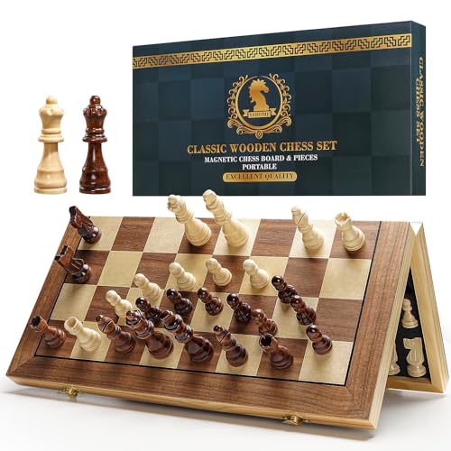 Magnetic Chess Set for Adults & Kids