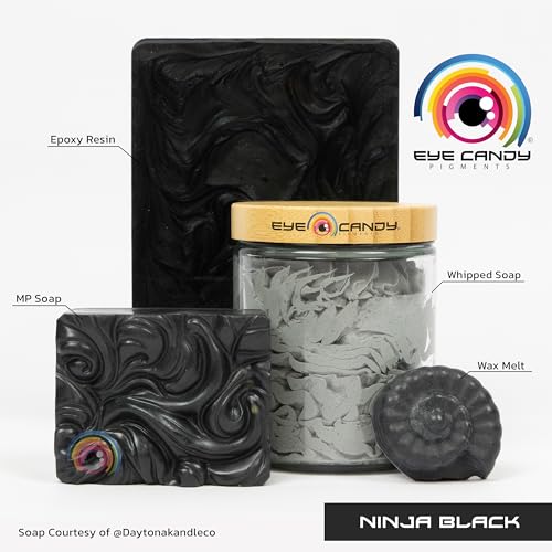 Premium Mica Powder Pigment “Ninja Black”