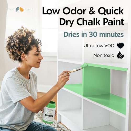 Lime Ricki 4 Fl Oz Chalk Paint for Furniture All in One