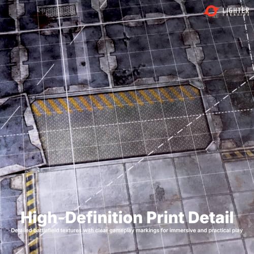 44'' x 60'' Battle Mat Gridded War