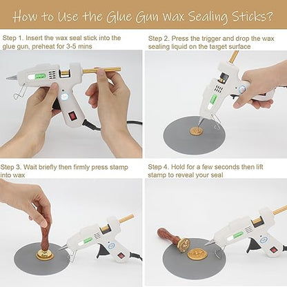 52pcs Sage Green Wax Sealing Sticks