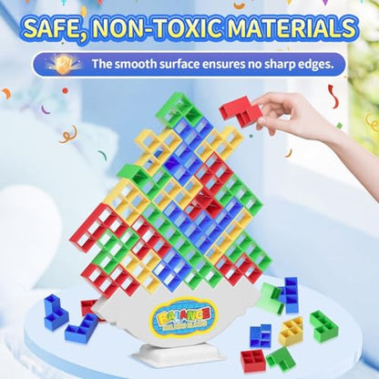 48Pcs Balance Stacking Blocks Game (48 Count)