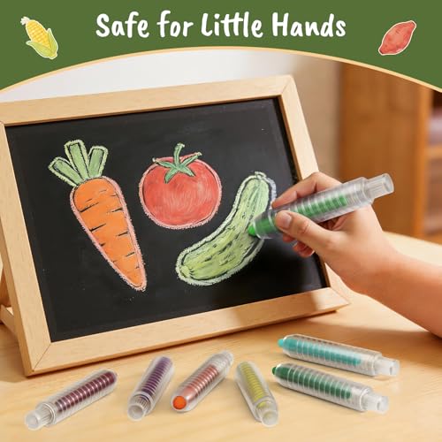 Vegetables Friends Chalk Set (24 Count)