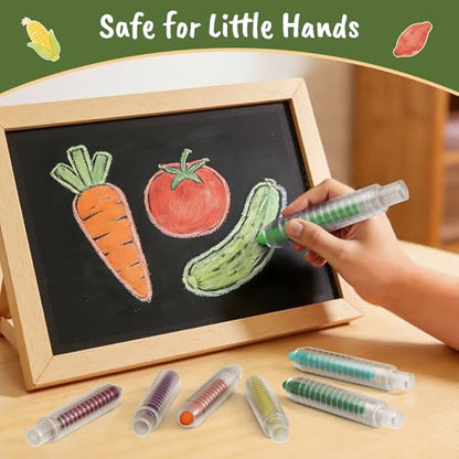 Vegetables Friends Chalk Set (24 Count)