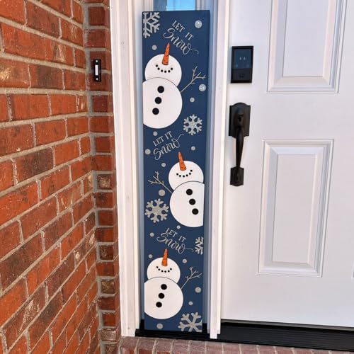 Large Christmas Stencils 35.4" Porch Sign Stencils Holiday Stencil (12 Count)