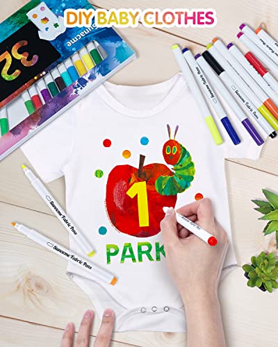 Fabric Markers Pen (32 Count)