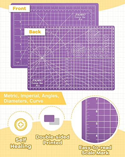Density upgraded 9"x12" Self Healing Cutting Mat