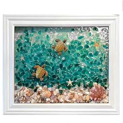 Mosaic Kit for Adults Ocean Inspired Sea Art (200 Count)
