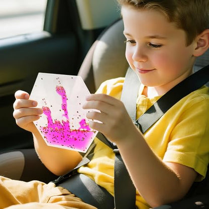 Squishy Liquid Sensory Tiles for Kids (6 Count)