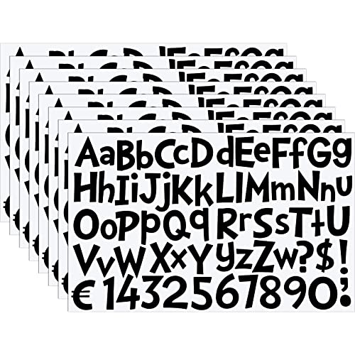 544 Pcs 2 Inch Large Alphabet Stickers