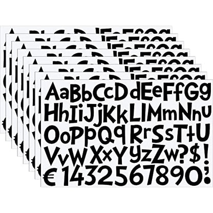 544 Pcs 2 Inch Large Alphabet Stickers