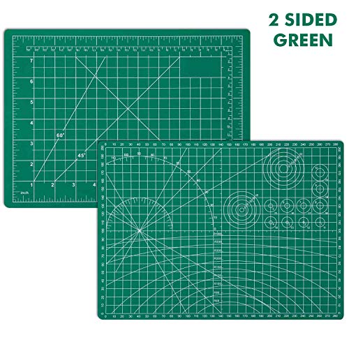 Craft Knife Precision Cutter and Self Healing Cutting Craft Mat Hobby Knife Set with 30 PCS Knife for Art Hobby Craft Scrapbooking Stencil (32 Count)