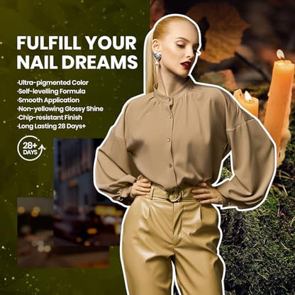 Beetles Fall Gel Nail Polish Set