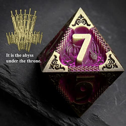 Metal DND Dice Set